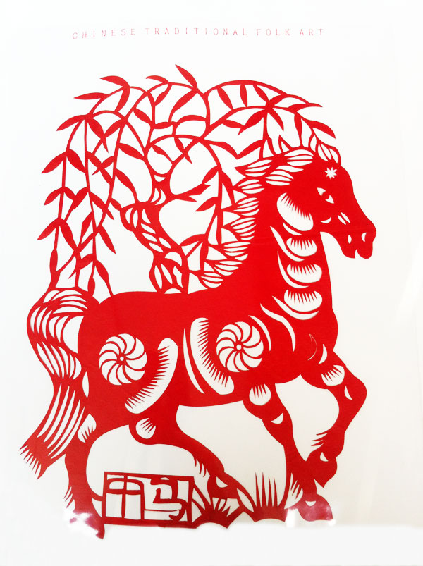 Chinese Zodiac Animal Pictures of Paper Cutting