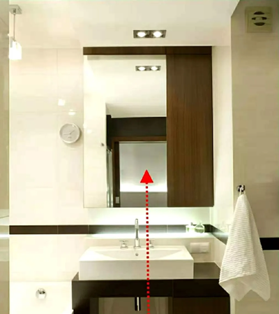 Mirror Facing Bathroom Door Feng Shui Cures and Solutions