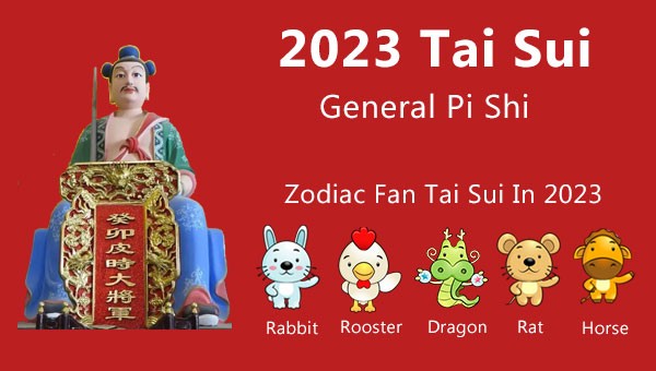 Which Chinese Zodiac Clash with Tai Sui in Year 2023