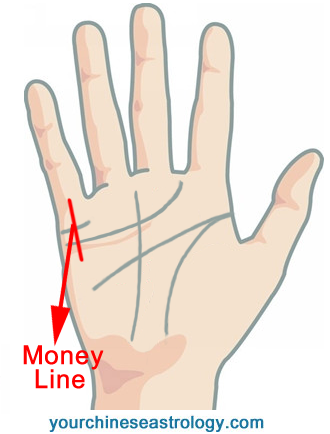 Palm Reading - Money Line