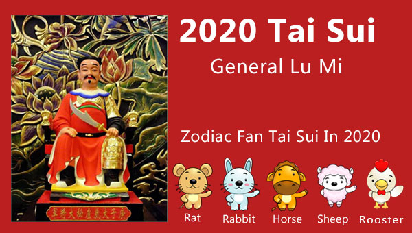 Which Chinese Zodiac Fan Tai Sui In Year 2020 Remedy And Solution